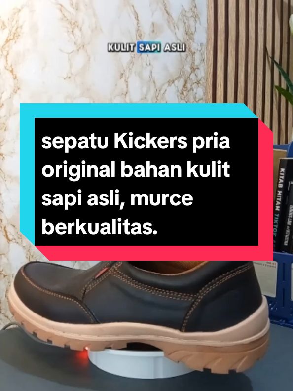 sepatu Kickers pria original bahan kulit sapi asli, casual selop.#sepatupria #sepatu #sepatuslipon #sepatukulit #sepatukickers #sepatucasual #sepatukerja #sepatujalanjalan #sepatukulitmurah #tiktokshopindonesia #starrd5 #wibgajian #bismillahfyp 