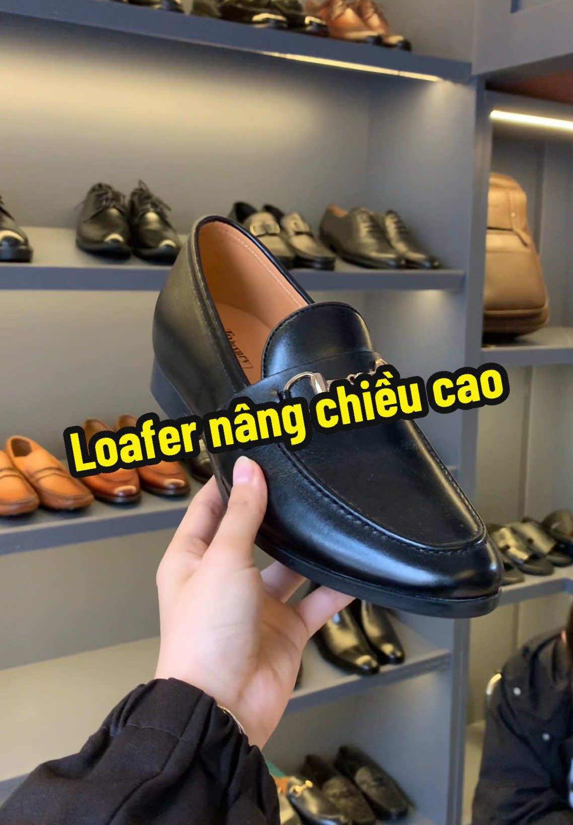 Loafer nâng chiều cao #xuhuong #thoinghiengiay #giaydadep #giaynam #thoitrangnam 