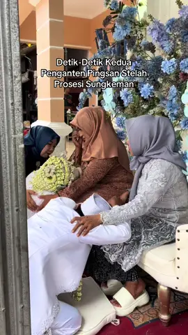 Kalo kaya gini setuju gak sih ada acara sungkeman? Kalo menurut saya boleh ada prosesi sungkeman, tp jangan di awal acara. Selain bikin penganten nangis juga merusak make Up #fypシ #indramayu #bimalagimoto 