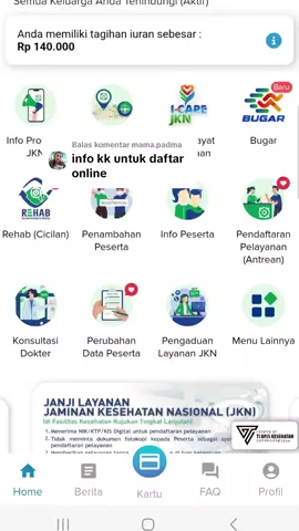 Membalas @mama.padma  Cara pendaftaran Aplikasi JKN Mobile Untuk kunjungan kontrol di Poliklinik  RSUD Jend. Ahmad Yani Metro
