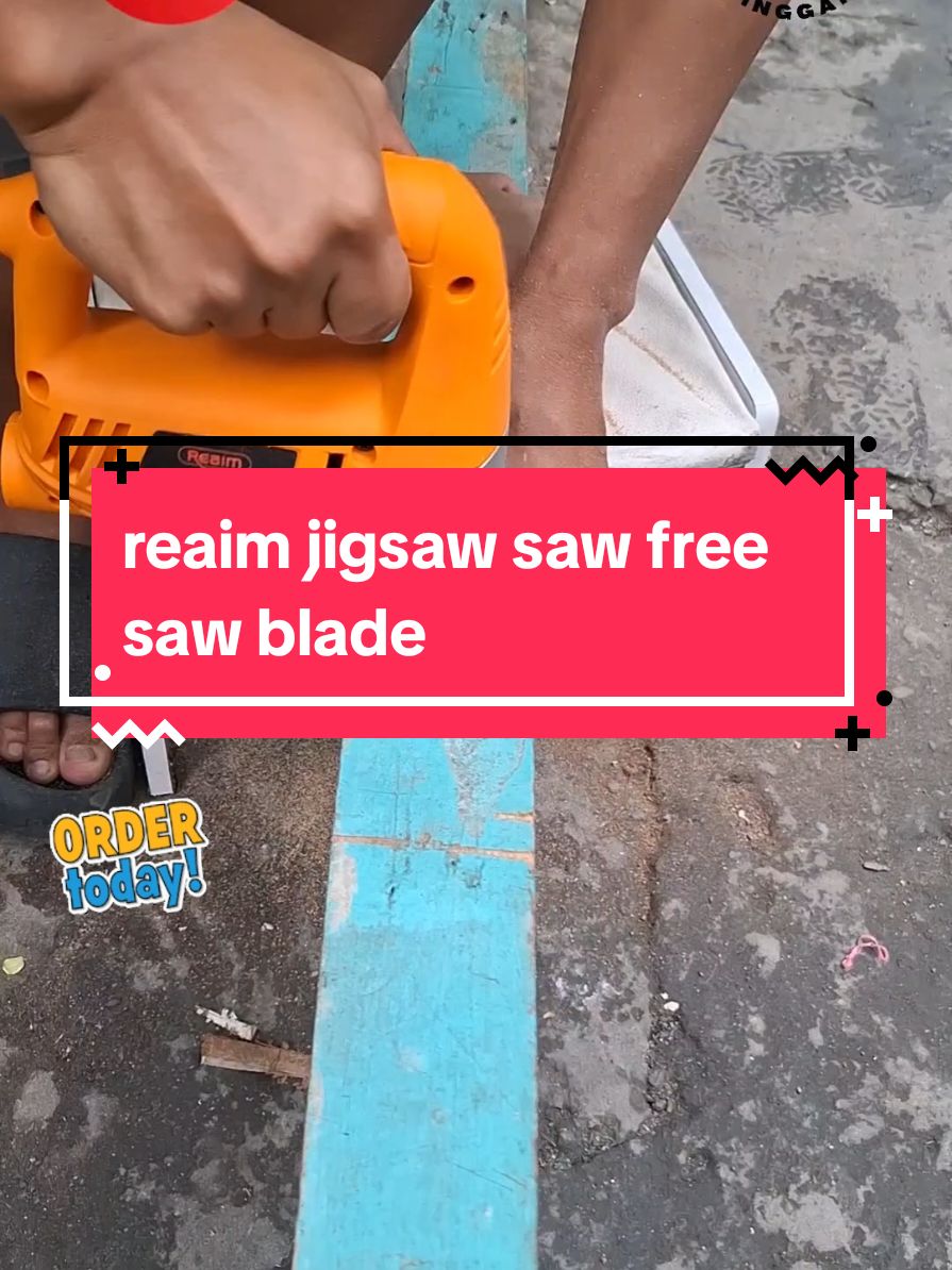 reaim jigsaw free saw blade. pwede sa kahoy, plywood, pvc. adjustable ang kain pwedeng 90°, 45°. perfect ito sa merong furniture shop #electricjigsaw #jigsaw #furnituretools 
