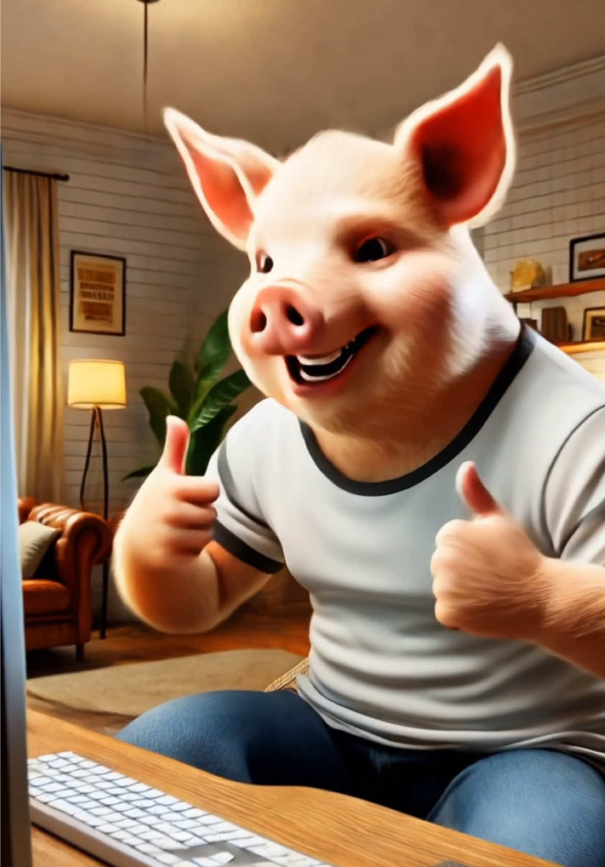 AI babi sedih jadi bahagia setelah berkunjung ke EdenX AI #EdenX #MyChristmasmovie #fyp #freeaivideogenerator #babi #pig #ai #aiart #viral #viralvideo #viraltiktok #virall #viral_video #viralvideos #viralditiktok #fyp #fypシ #fypシ゚viral #fypage #fyppppppppppppppppppppppp #fypdongggggggg #fypp #fypdong #fypシ゚   