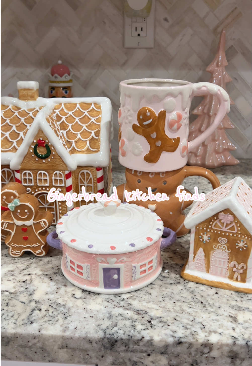 All my gingerbread finds this year!🤎🎄 #gingerbread #gingerbreadhouse #gingerbreadman #christmas #christmasdecor #pinkchristmas #pinkmas #tjmaxxfinds #marshallsfinds #homegoodsfinds #fypシ @TJ Maxx @Marshalls @HomeGoods 