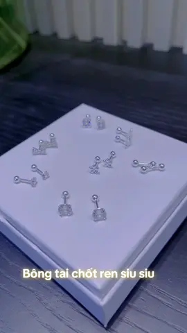 Bông tai chốt ren xinh xắn #bạcta#bongtai #khuyentai #TikTokAwardsVN #abcxyz #vangbaclamtrang #nhansangtrong #xinh #đẹp 