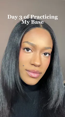 Day 3 of Practicing My Base 🤎✨🤍  Primer + Contour Palette @elfcosmetics Foundation @loréal paris usa  Powder Bronzer @NYX Professional Makeup  Setting Powder + Brow Pencil + Mascara @Benefit Cosmetics  Finishing Powder @Rare Beauty  Blush @MAC Cosmetics USA  #makeup #basemakeup #makeuptutorial #MakeupRoutine 
