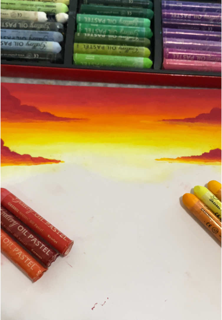 MEWARNAI LANGIT SORE #coloringbook #mewarnaigambar #melukissenja 