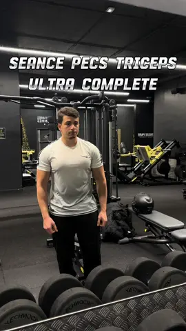 Séance pecs triceps ultra complète. La meilleure séance pour prendre du volume musculaire sur les pectoraux. #pourtoi #fyp #musculation #meilleure #seance #pecs #pectoraux #triceps #programme #prisedemuscle #prendredumuscle #prisedemasse #CapCut 