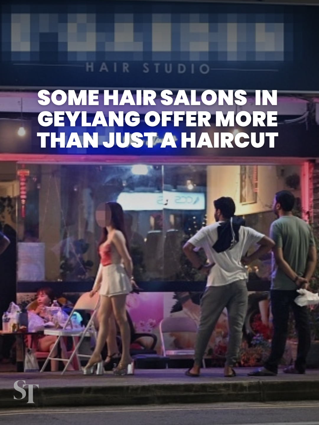 Dozens of hair salons have popped up all over Geylang in the past few months, with some offering more than just haircuts. An ST reporter visited one of such salons for a hair wash on Nov 25. #Geylang #hairsalon #Singapore #sgnews #massage