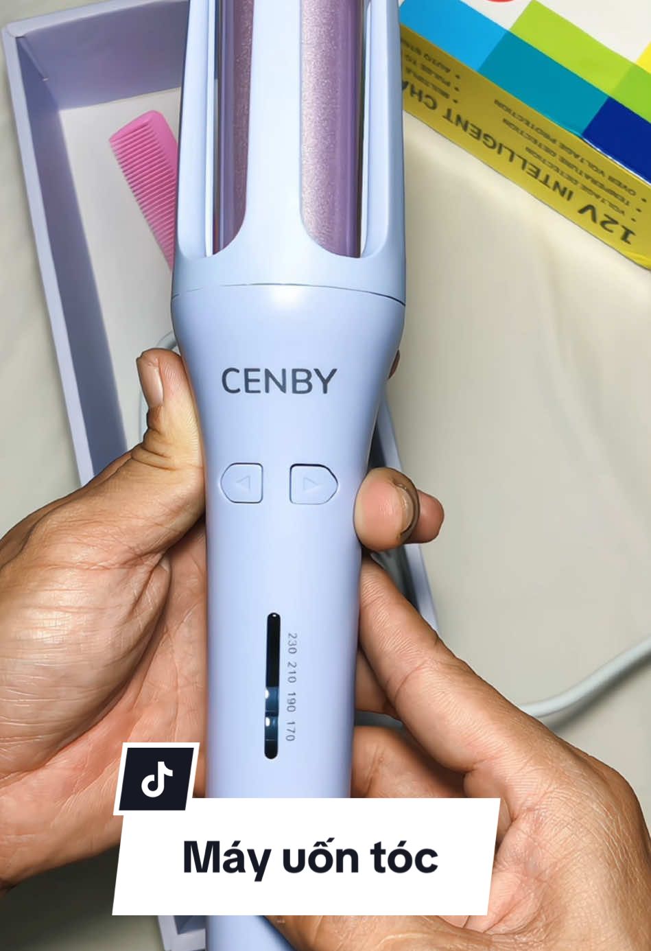 Máy uốn tóc tự động trụ gốm nóng nhanh và không hại tóc. #mayuontoc #mayuontoctudong #mayuontocxoan #mayuontoccenby 
