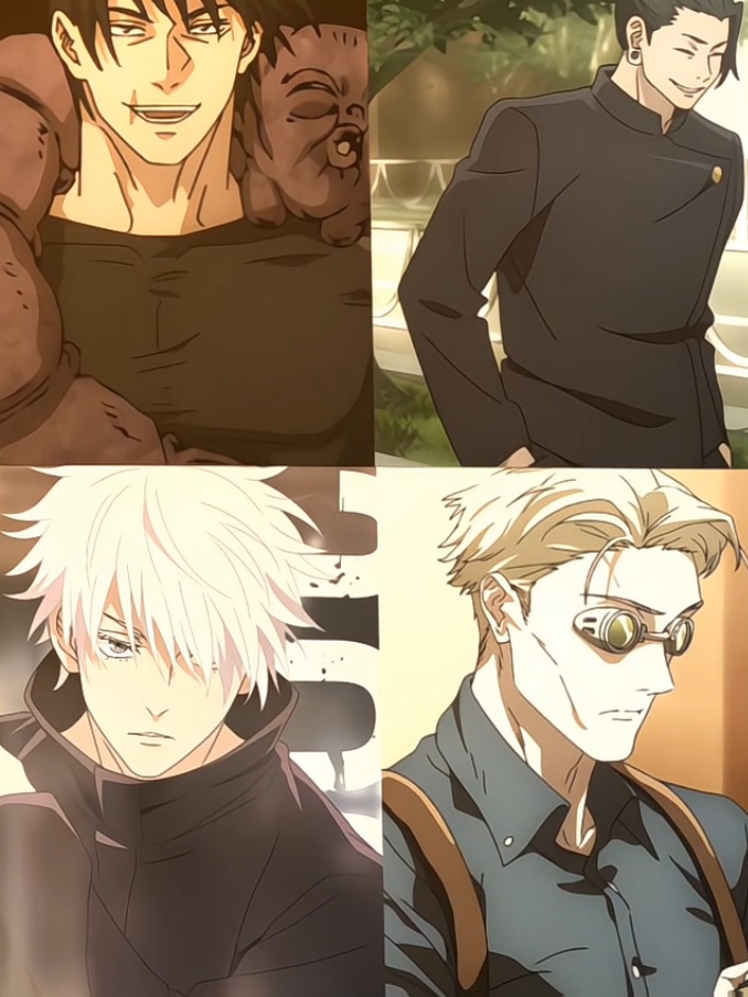 glow up cuyy 😍😍 #gojousatoru #getosuguru #tojifushiguro #nanamikento #jujutsukaisenedit #jjk #anime #manga #viral #trend #trending #GlowUp #fyp #foryou #4u #fypage #fypシ゚ #fypp #fyppp #masukberanda #xyzabc #xzyabc #xybca 
