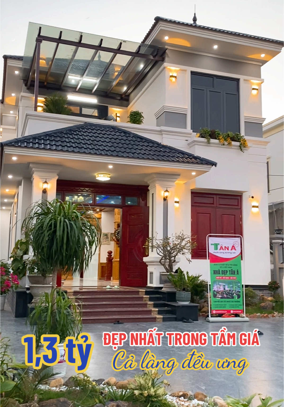 Đẹp nhất trong tầm giá #xuhuong #nhadep #ngoquyennhadep #maunhadepthucte #thietkenhadep #maunhadep #thietkenha #2tang #2tangmainhat 