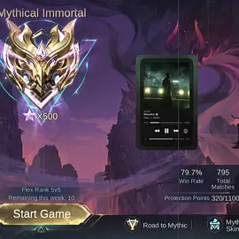 Star 500 Match 795 😁#Tank #mobilelegends_id #MobileLegends #foryoupage #mlbbcreatorcamp #fyp #foryou 