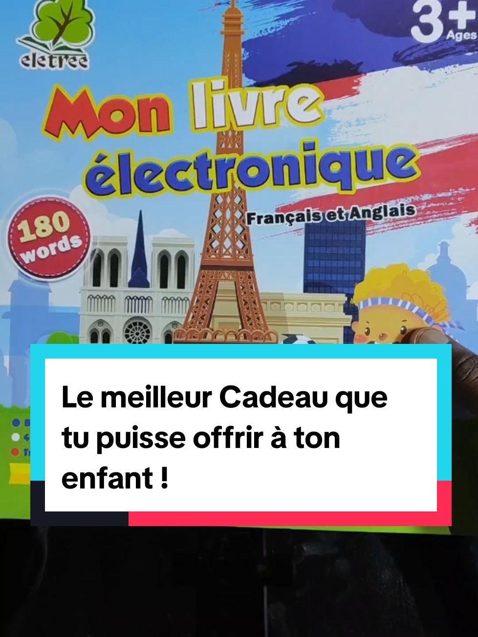 ✨ 𝐋𝐢𝐯𝐫𝐞 é𝐝𝐮𝐜𝐚𝐭𝐢𝐟 𝐩𝐨𝐮𝐫 𝐞𝐧𝐟𝐚𝐧𝐭𝐬✨ ☎️(𝐰𝐡𝐚𝐭𝐬𝐚𝐩𝐩): +225 05 06 65 39 12  𝐏𝐫𝐢𝐱 𝐏𝐫𝐨𝐦𝐨: 10.000 FCFA 🥳🥳🥳 Offrez à vos enfants, le livre électronique éducatif sonore.  Très innovant en 𝐅𝐫𝐚𝐧𝐜𝐚𝐢𝐬 et 𝐀𝐧𝐠𝐥𝐚𝐢𝐬, ce livre les aidera à avoir un apprentissage amusant et facile de l'alphabet, des couleurs, des chiffres, et plein d'autres choses utiles du quotidien.  𝐓𝐫è𝐬 𝐛𝐞𝐚𝐮 𝐜𝐚𝐝𝐞𝐚𝐮 à 𝐨𝐟𝐟𝐫𝐢𝐫 à 𝐯𝐨𝐬 𝐞𝐧𝐟𝐚𝐧𝐭𝐬… #enfants #jouet #éducation #apprentissage #jeuxenfants #tiktokivoire225🇨🇮 