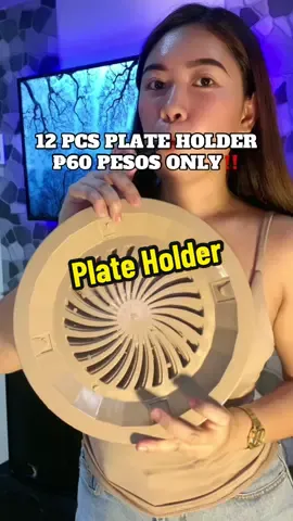12 piraso na 60 lang #plateholder #paperplateholder #fyp #foryou 