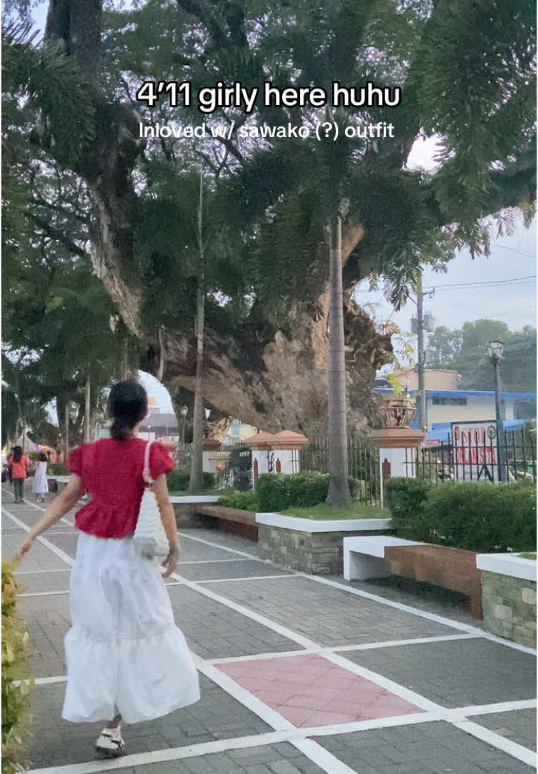 Super cutie #sawako #outfit #bag #skirt #longskirt #redtop #cherry #red #cloudbag #girly #fyppppppppppppppppppppppp #wako #sawakokuronuma 