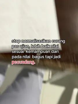 sialnya yg dihargai cuma nilai bukan proses😔 #ujiansekolah #fypage #xybca #masukberanda #fyppppppppppppppppppppppp 