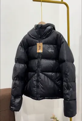 Phao lông vũ stussy nhà mình ae thẩm video thật nhé #xuhuong #order #dptorder 