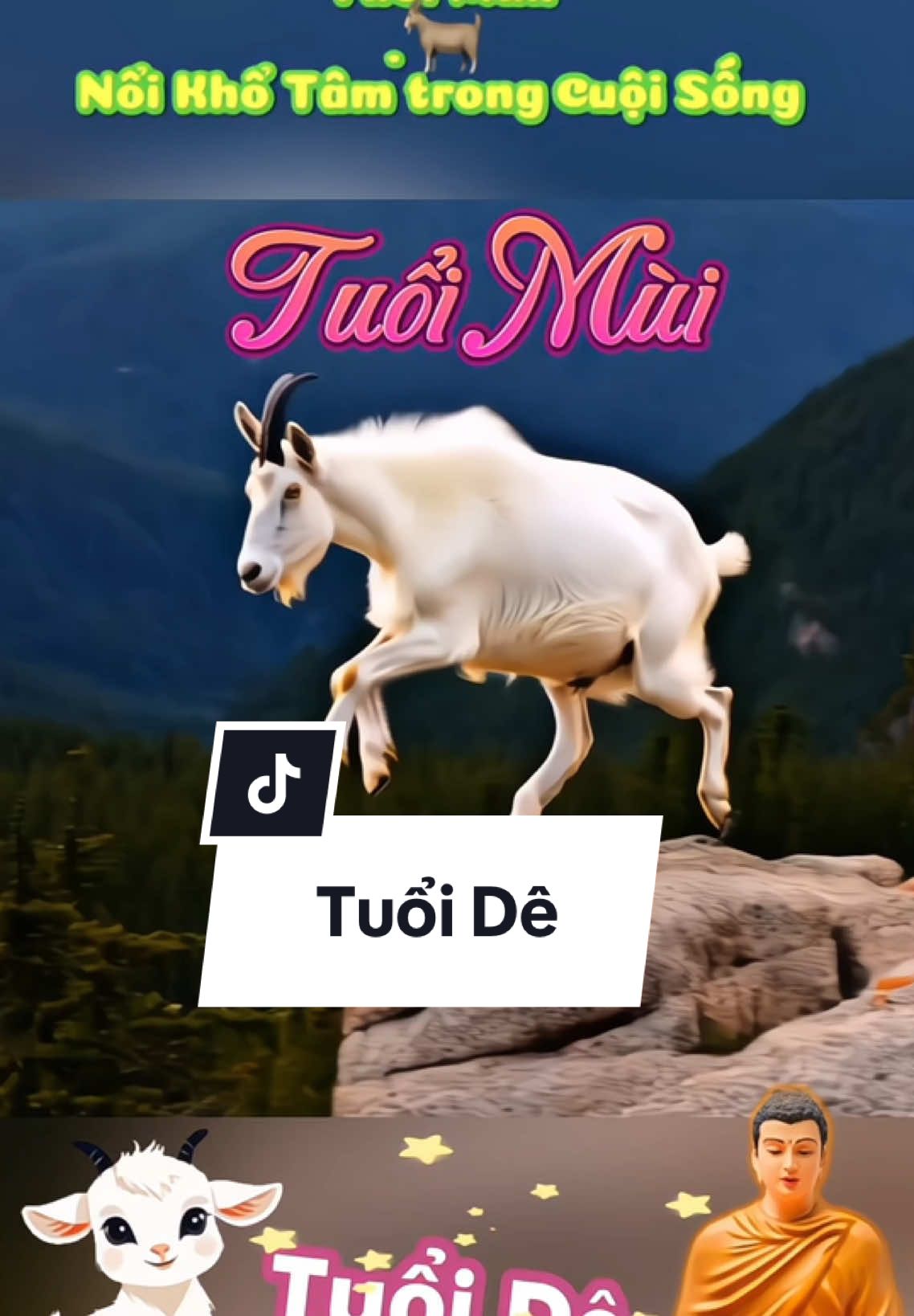 Tuổi Mùi ( con Dê) và những nối khổ trong cuộc sống. Cùng nghe và cảm nhận nhé.#tuoimui #tuoimui🐐 #dê #12congiap #phongthuy12congiap #phatphapnhiemmau #capcut 