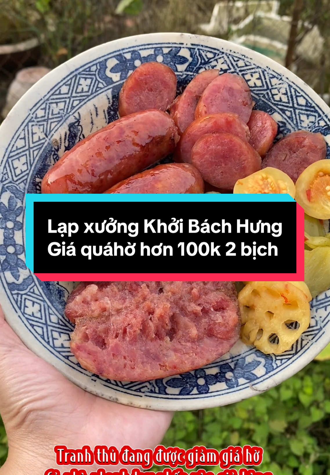 Lạp xưởng tươi nhiều nạc giá hờ combo 2 bịch chỉ hơn 100k cả nhà ơi #lapxuong #lapxuongkhoibachhung #lapxuongtuoi #tet #xh #ancungtiktok @KHỞI BÁCH HƯNG 1 
