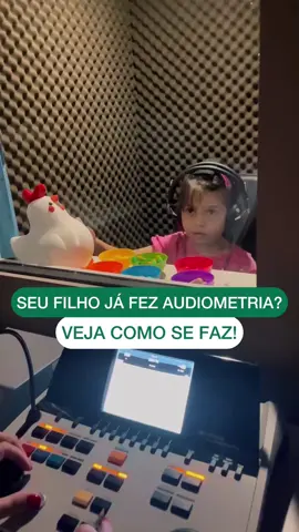 Seu filho(a) já fez audiometria alguma vez? Me conta como foi!  #audiometria #audiometriainfantil #audiologiainfantil 