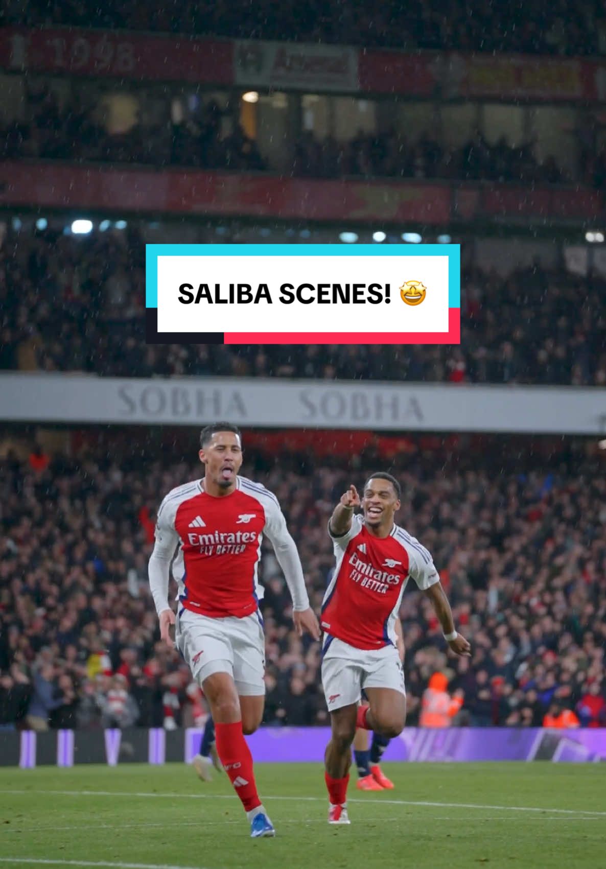 Mustaaaaaaaaaarddd 😤 #arsenal #afc #saliba 
