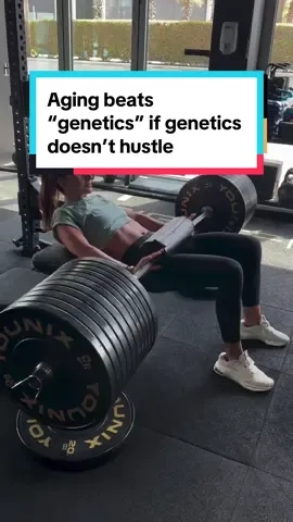 Aging beats “genetics” if genetics doesn’t hustle 