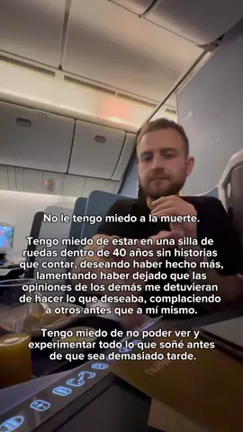 Vive la vida sin arrepentimientos… 🤍 El tiempo no regresa