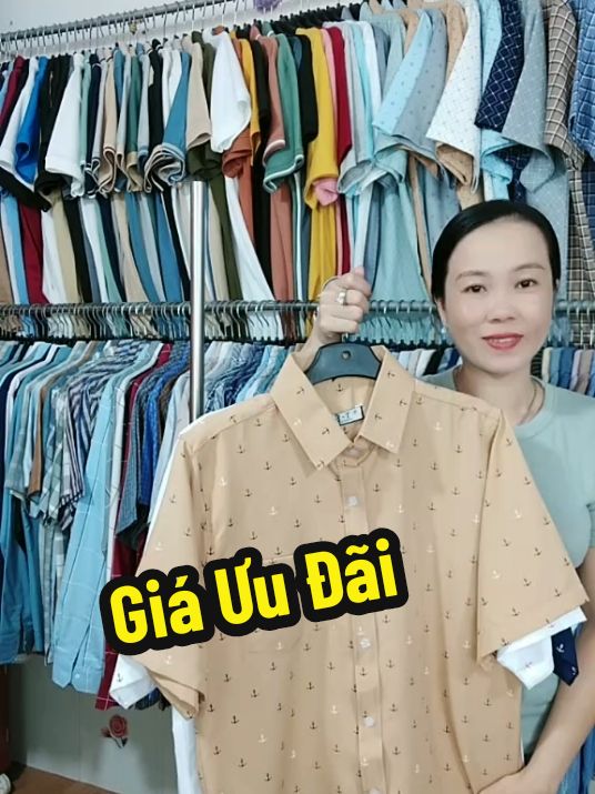 Áo Sơ Mi Nam giá chỉ mấy chục cành mà đẹp xuất sắc #hieutichcucreview #muataitiktok #muataitiktokshop 
