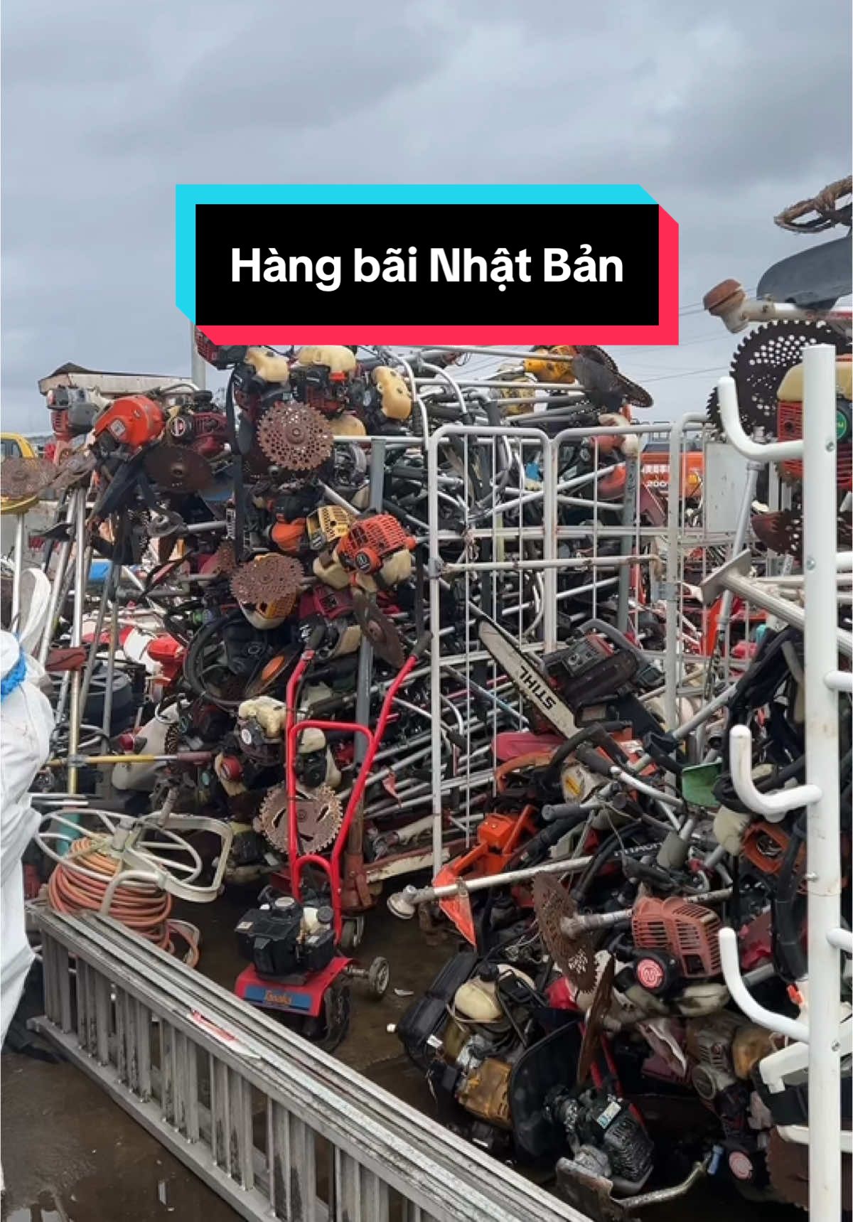 Mua đồ ở trong bãi phế liệu ở Nhật#LearnOnTikTok #xuhuong #fpy #nhatban 
