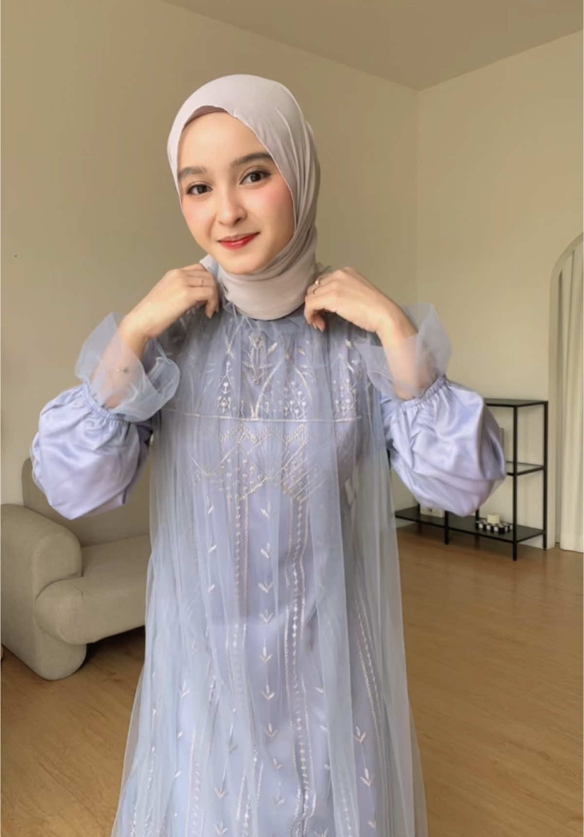 #hijablabel_hl #gamislebaran #dresslebaran #gamiskondangan #dresskondngan #gamistulle 