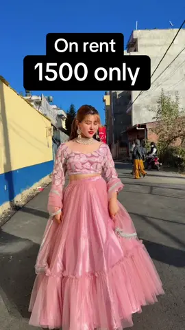 Get this beautiful lehenga on rent at just 1500 upto 3 days #ClassicCurve #rentalstoreinktm #RentalDress #Dress #Outfit #Traditional #Attire #promotingrentalfashion #inboxmefordetails📩 #promotingrentalfashion #kathmandunepal🇳🇵