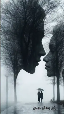 A couple in love.  Artificial intelligence helps me create a lovely, surreal-style couple.  #ai #midjourney #aivideo #aitok #aigeneratedvideos #aigenerated #aiart #sztucznainteligencja #artificialintelligence #Lovers  #TheCoupleinLove #surrealism 