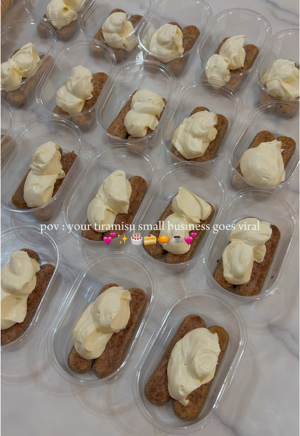 thank you for all the orders 🥹 . . . #fyp #homebaker #homebaking #bakersoftiktok #tiramisu #tiramisucake #SmallBusiness #smallbusinessowner #smallbusinesscheck #cakekuantan 