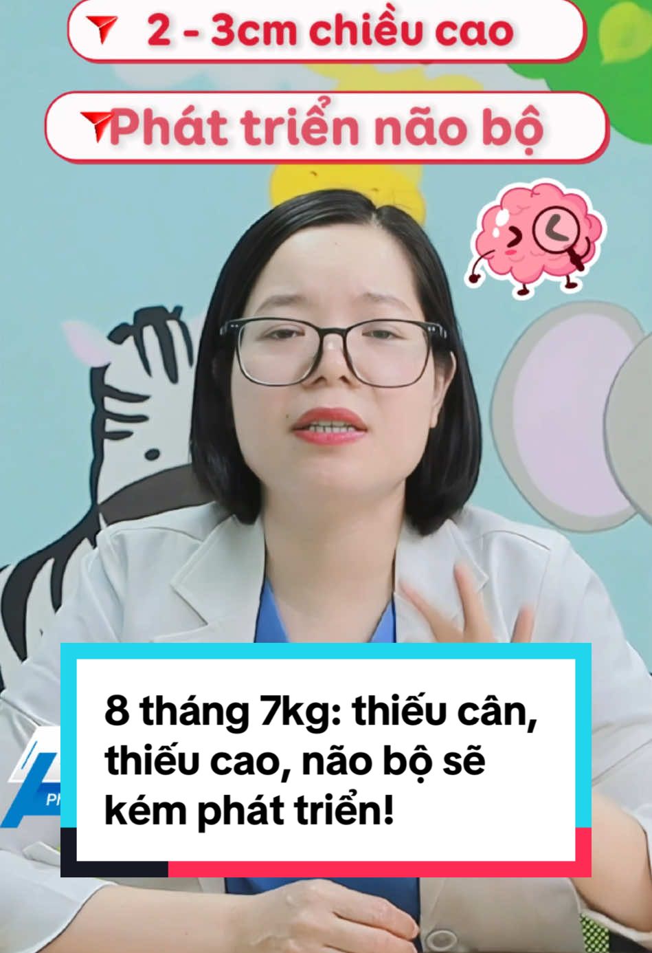 8 tháng 7kg: thiếu cân, thiếu cao, não bộ kém phát triển #xuhuong 