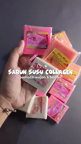 Sabun Susu Collagen 💗 #sabunsusucollagen #sabunsusucollagenviral #sabunsusupemutih #sabunsusu #sabuncollagen #sabunpemutih #sabunpemutihbadan #sabunpemutihwajah #sabunviral #sabun #fyp #fypage #masukberanda #4u #wibgajian #gilagilajualan #spillbawaberkah #racuntiktok #murah #murce 