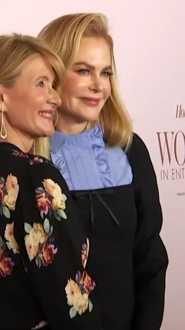We love this big little reunion between #LauraDern and #NicoleKidman. 🫶