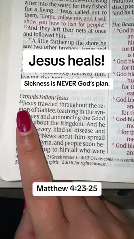 Jesus only does what the Father does. He only heals. Subscribe to my YOUTUBE channel to learn about the Bible with me! LINK IN BIO. #Destiny #Bible #Christian #Bible #Biblestudy #Bibleverse 