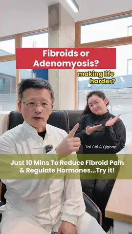Fibroids are common, with around 2 in 3 women developing at least 1 fibroid at some point in their life. They most often occur in women aged 30 to 50. Try it for just 5-10 mins a day! Save this and start today! 💪✨ #fibroids #adenomyosis #womenexercise #fibroidawareness #pelvicpain #hormonalhealth #tcmhealing #chinesemedicine #taichi #uterine #medicalexercise #askmeanything #detoxnaturally #womenshealth