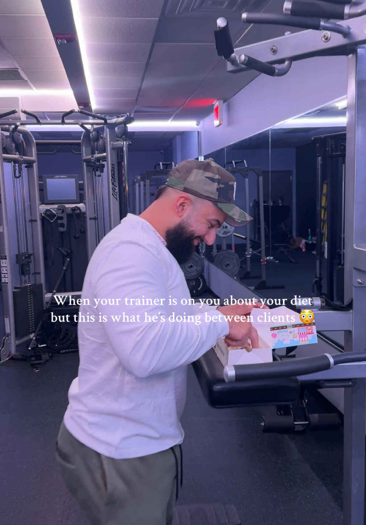 hes always “bulking” 🤣🤣🤣  #fyp #GymTok #allwomensgym #dreambody #nyctrainer #nycfitness #queensny 