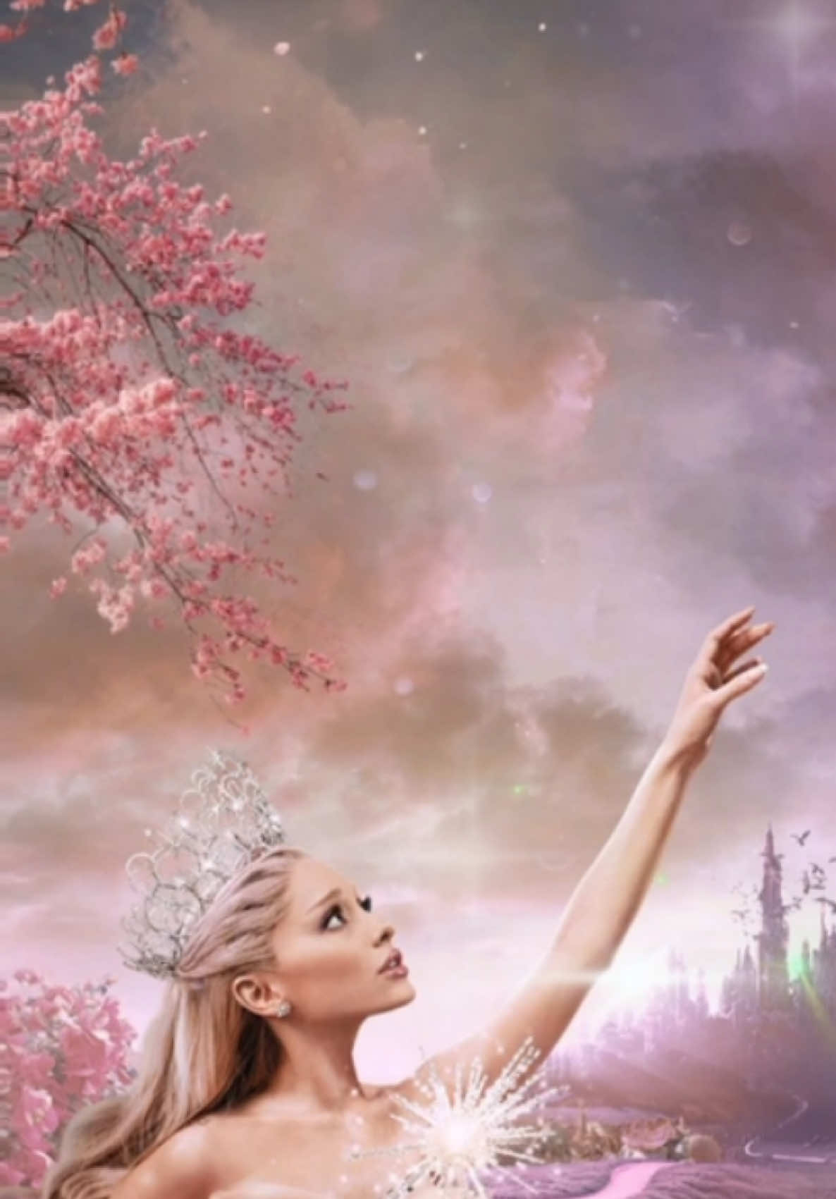 ★ Wicked Movie Live Wallpaper ★ #foryou #foryoupage #arianagrande #wicked #movie #livewallpaper #wallpaper #musically #aesthetics #iphone #likе #4upage #fantasy #pink #cute #loveyou 
