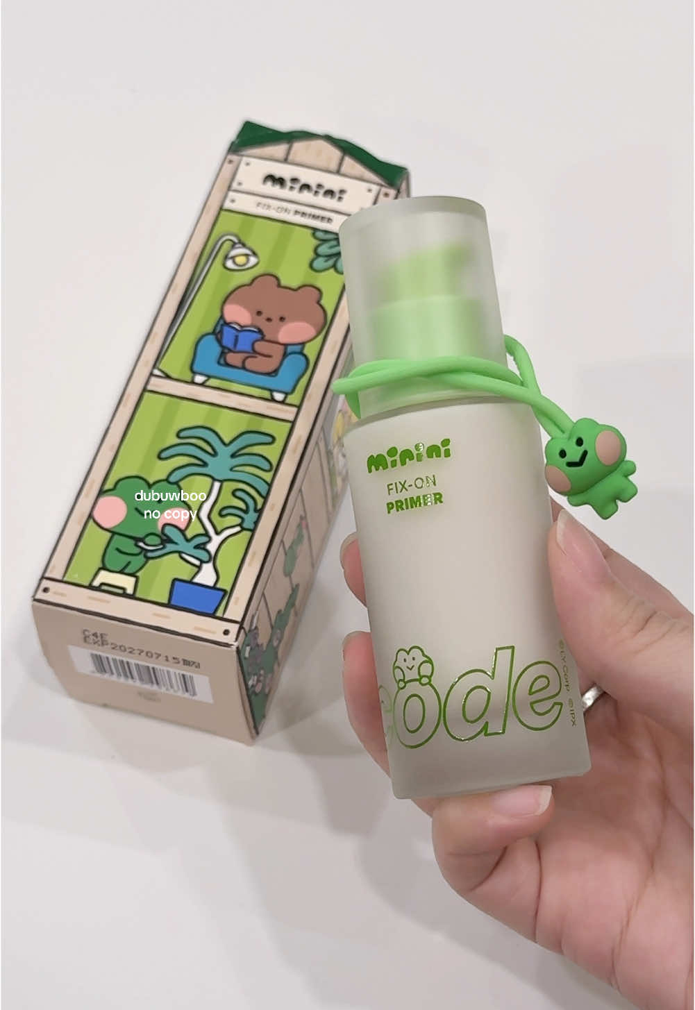 Update lúc đầu tui cho 8đ mà h trừ còn 7đ th nha. Cũng hơi khó xài á. Kiểu nó kiềm đầu cũm cũm nhưng mí bà k dưỡng ẩm kĩ ok là nó mốc lun cái mũi 🥹 #unboxing #kbeauty #dbwbrv #makeup #code #primer