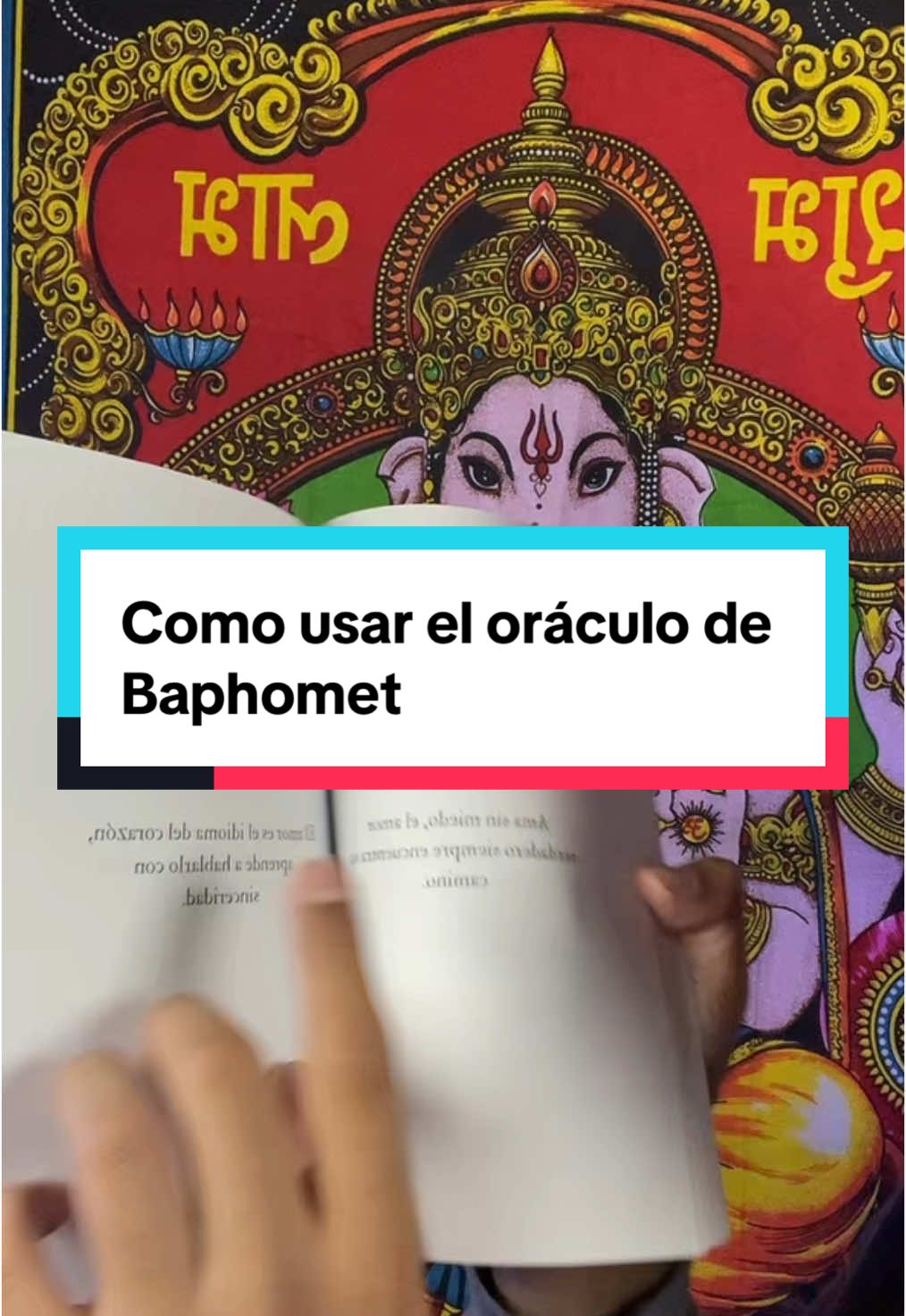 Como usar el oraculo de baphomet #baphomet #oraculo #bruja #ocultismo