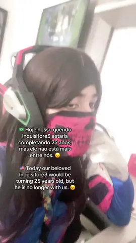 Sinto sua falta Inquisitore3, descanse em paz 😞🕊️#overwatch #callofduty #dva #dvacosplay #ghost #ghostcosplay #autism #autismo #actuallyautistic #autistic #autista #autisticcosplayer #cosplayerautista #inquisitor #inquisitore3 #inquisitorghost #justiceforinquisitore3 #vincentplicchi #stopcyberbullying #justiçapeloinquisitore3 #fy #foryou #fyp #foryoupage #parati #paravocê #vaiprofy #vaiprofycaramba #vaiproforyou #vaiprofypfv 
