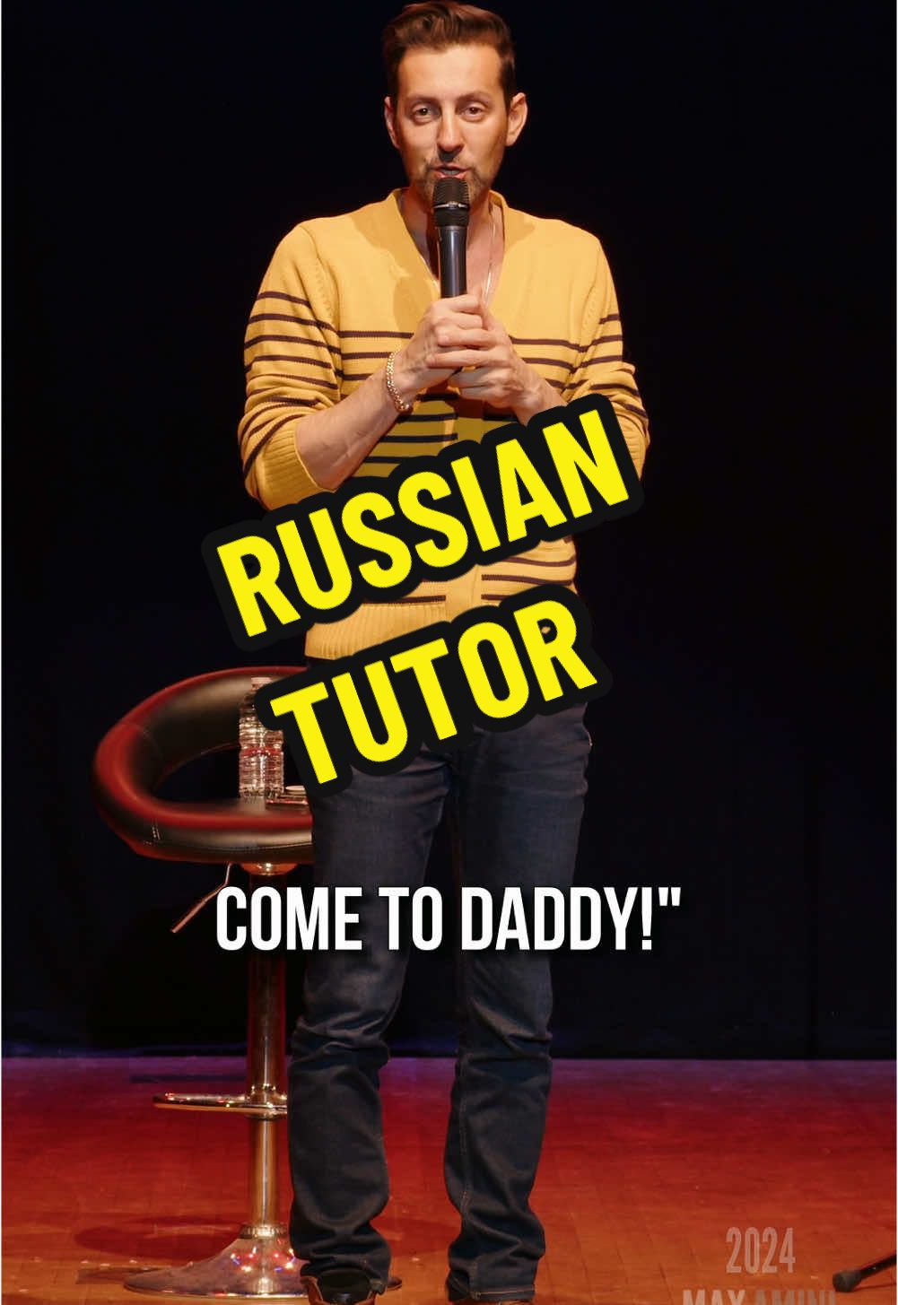 He gets his ABCs and KGBs mixed up all the time 😅 Either way someone’s getting lesson  #russian #tutor #maxamini #standupcomedy #fyp 