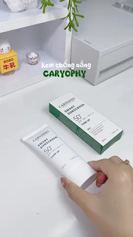 Nâng tone tự nhiên, finish mướt thích lắm nha 🥰 #unbox #kemchongnang #caryophy #caryophyvietnam #kemchongnangnangtone #suachongnang 
