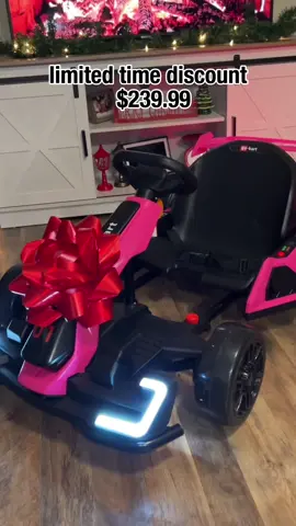 Catch your kids Drifting in this 24v Go Kart. #drift #gokart #24v #kidstoys #aosom #driftcar #christmas #MomsofTikTok #dadsoftiktok