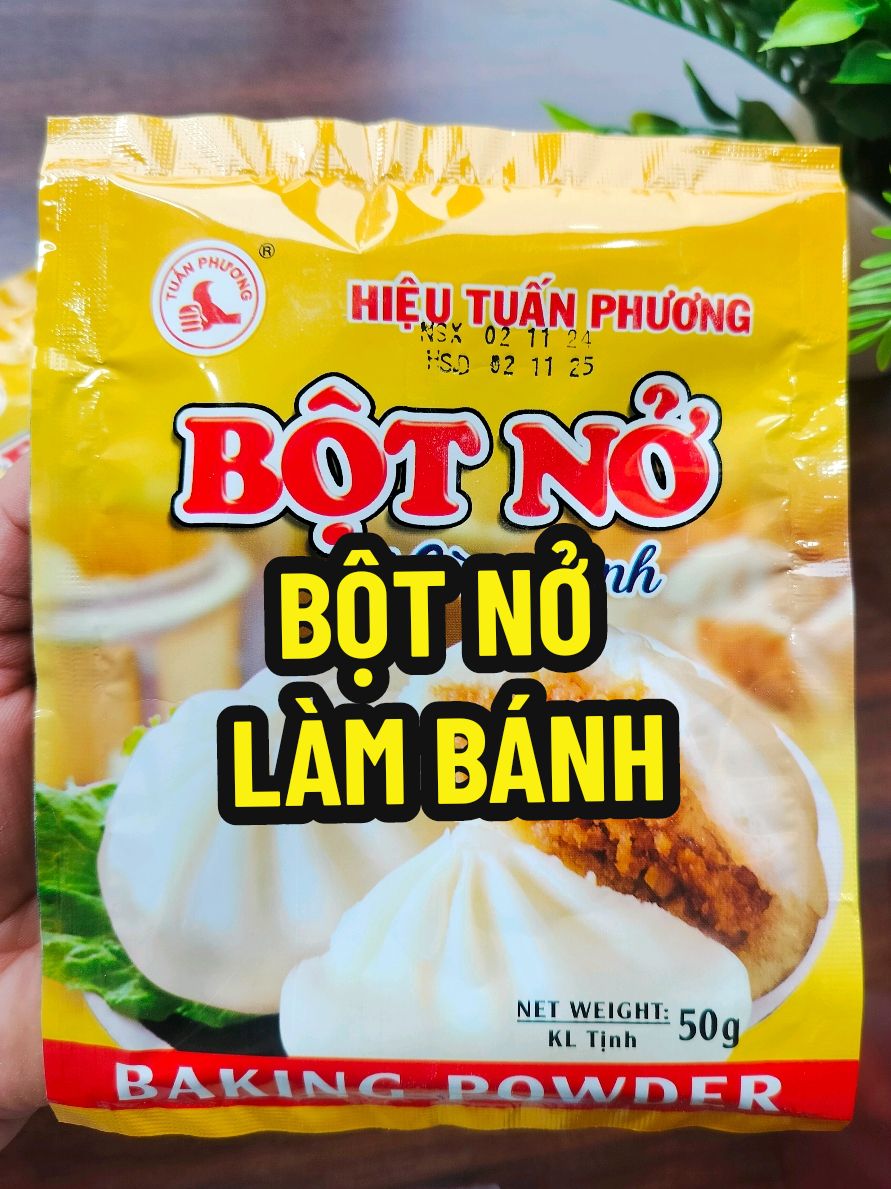 Bột nở Tuấn Phương Bột nở dùng làm bánh #shopxuhuong #anvat #power #hangmoive #tiktokvideo #tiktokvideo #botno #CapCut 