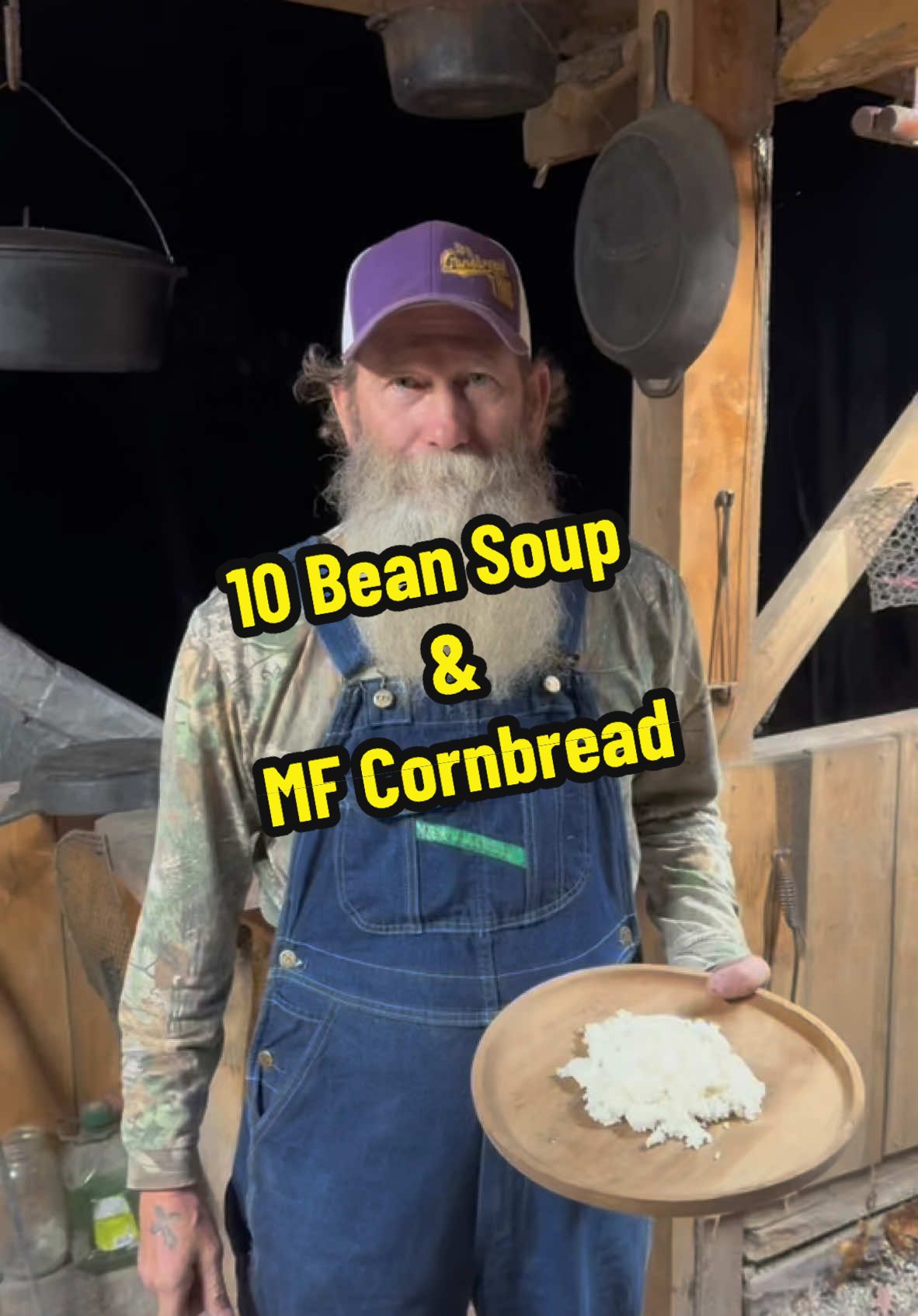 Got dat @Ragin’ Cajun 10 bean soup an MF Cornbread in @CWC Outdoors  you know we had to cook some #cwcoutdoors #cajuntiktok #outdoorcooking #FoodTok 