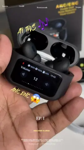 A9 Pro ANC Touch Screen Display Earbuds 🎧🔥 #fpyシ #viral #tws  #earbuds #bluetoothheadphone #Tech #pc #computer #vangcuronlineshop 