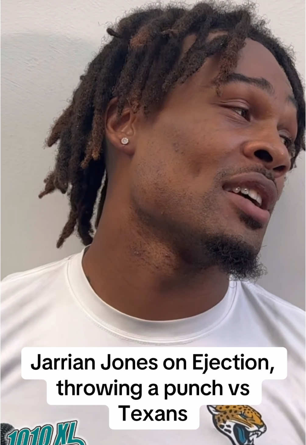 Jarrian Jones on DeMeco Ryans’ comments: “I don’t even wanna talk about that guy” 😮‍💨 #jaguars #texans #fyp #fight #nfl #duuuval #fsu #fypシ゚viral 